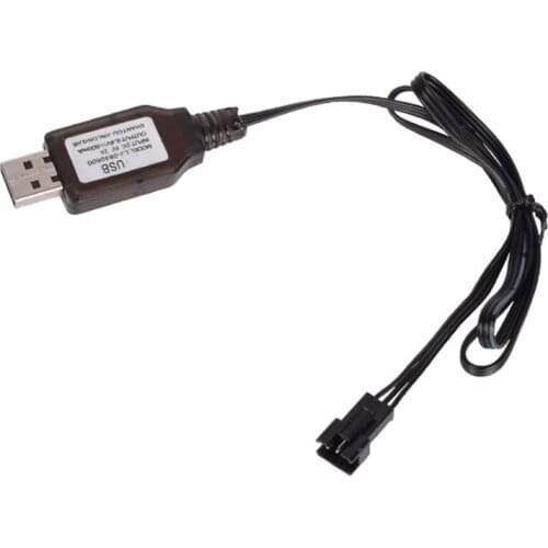 6.4v/7.4V Charger Li-ion battery SM-3P RC Toys remote control toy SM3P portable USB Charger