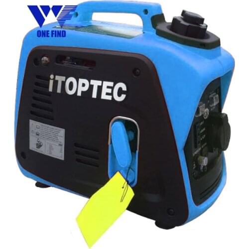 Silent Portable household gasoline 1kw Inverter generator