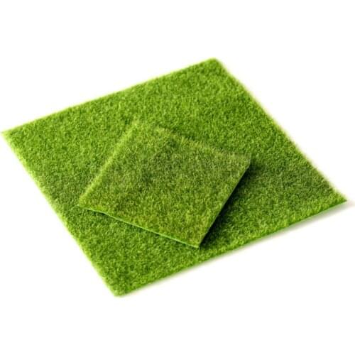 2 Size Innovative Micro Landscape Artificial Grass Home Accessories Aquarium Decoration Artificial Lawn Garden Real Touch Moss