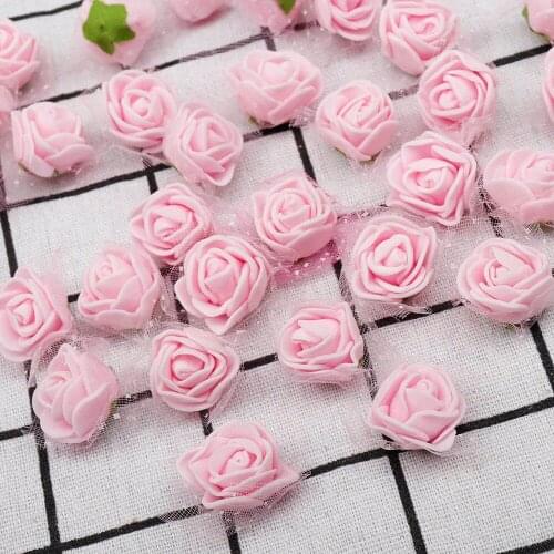 JOJO BOWS 144pcs Foam Patch Flower Accessories For Needlework DIY Craft Supplies Apparel Decoration Materials Party Emblishment