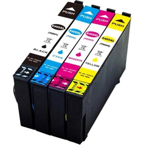 2BK+2C+2M+2Y Compatible Ink Cartridge For EPSON T405 405XL 405 WorkForce Pro 3820DWF 3825DWF 4820DWF 4825DWF 4830DTWF Printer