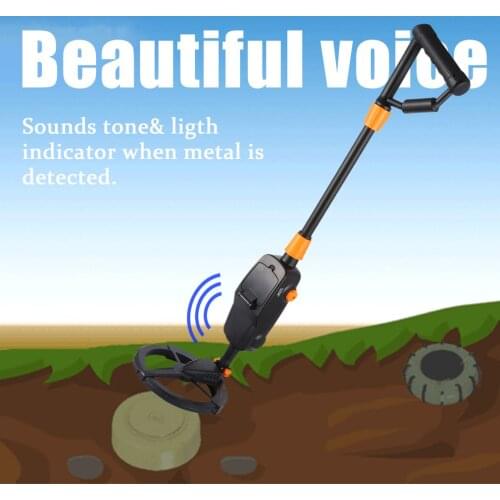 MD-1008 Metal Detector High-Accuracy Metal Finder Waterproof Search Coil Hunt Treasure for Underwater Metal Detecting