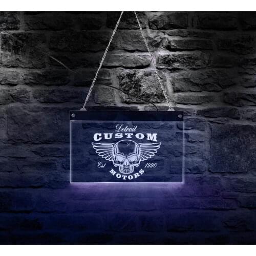 Mechanic Workshop Personalized Advertisement Lighting Art Garage Service And Repair Custom Business Name Logo LED Neon Wall Sign