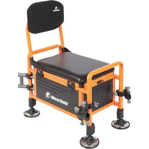 Multifunctional portable fishing box European aluminum alloy fishing box 20L