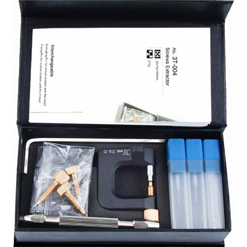 Glasses Frame Screws Extractor Broken Screw Puller Glasses Repair Tools Set 3T-004