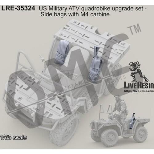 [Scale Model Kit] Live Resin LRE-35324 1/35 US Military ATV quadrobike upgrade set