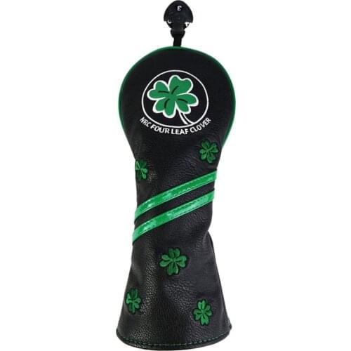 Premium PU Golf Woods Headcover Waterproof 460cc Fairway Driver Head Cover Protector Golf Equipment