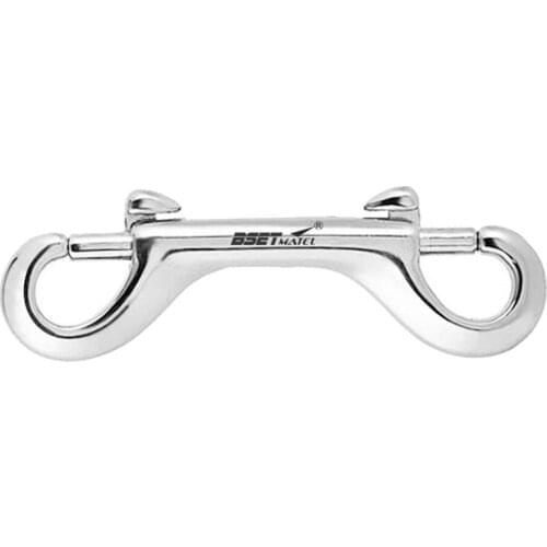 Rustproof 115mm Clips Dual Ended Bolt Snap Hook Buckle Boat Marine Assembly