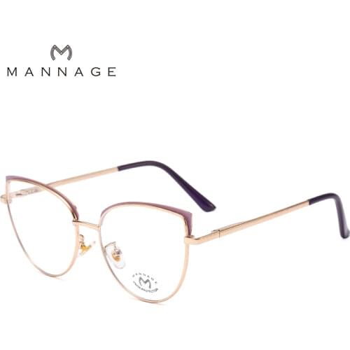 Cat Eye Simple Fashion Glasses Frames Men Women Anti Blue Light Computer Glasses Office School Optical Eyeglasses