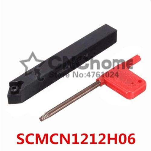 SCMCN1212H06 Toolholder 12*12*100MM CNC turning tool holder, 50 degrees External turning tools, Lathe cutting tools