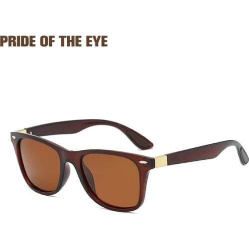 Sunglasses Women man Clear PC Fashion Eyewear UV 400 Sunglasses For Women Men black brown Vocation Sun Glasses