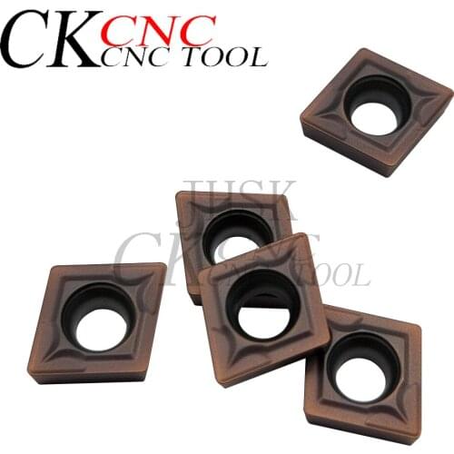 Carbide inserts CCMT060204 VP15TF inner round milling tool CNC blade lathe tools CCMT 060204 milling turning tools for stainless