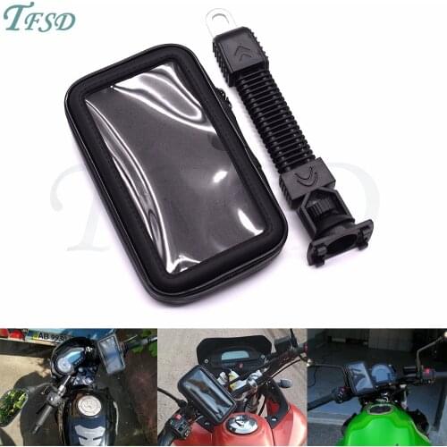 Universal bicycle motorcycle mobile phone bracket waterproof bag navigation bracket waterproof cover For DUCATI Monster 696 796