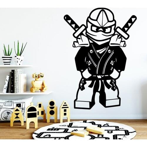 Deadpool Samurai Sticker Waterproof Vinyl Wallpaper Home Decor Removable Wall Sticker Wall Decoration Murals naklejki na sciane