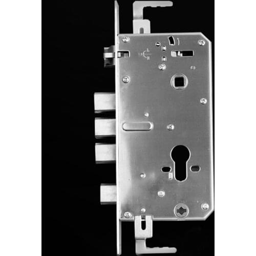Multi-function Stainless steel finger print door Lock Body for gates Mortise lock for door 24*240 mm door lock fittings