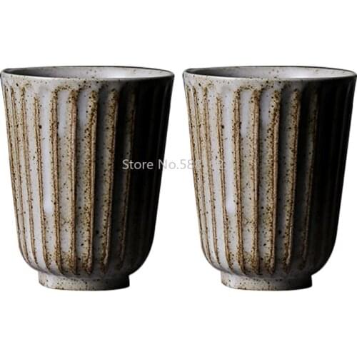 Japanese Tea Cup Ceramic Vintage Tea Bowl 150ml Master Water Cups Teacup Coffee Mug Container Kung Fu Teaware Drinkware Crafts