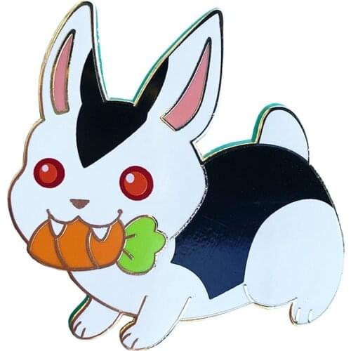 Rabbit Enamel Pin badge