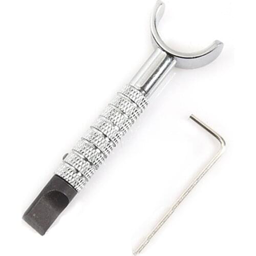 1pcs Leather Manual Carving Knife,cutter Head Rotation 9mm Ceramic Steel Sculpture Enchase Printing DIY Cowhide Tool