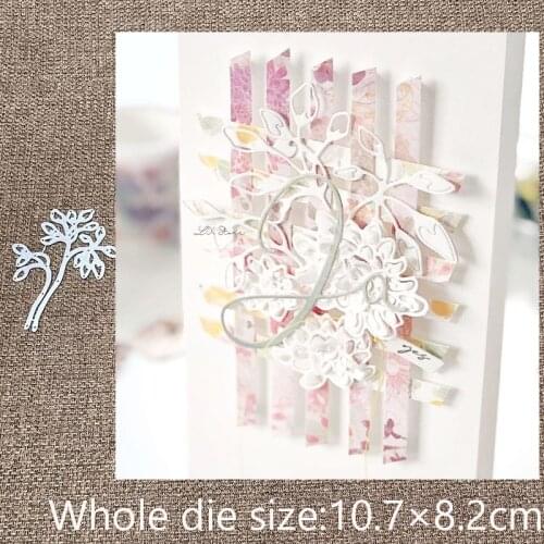 New Design Craft Metal stencil mold Cutting Dies 2pcs leaves decoration scrapbook die cuts Album Paper Card Craft Embossing