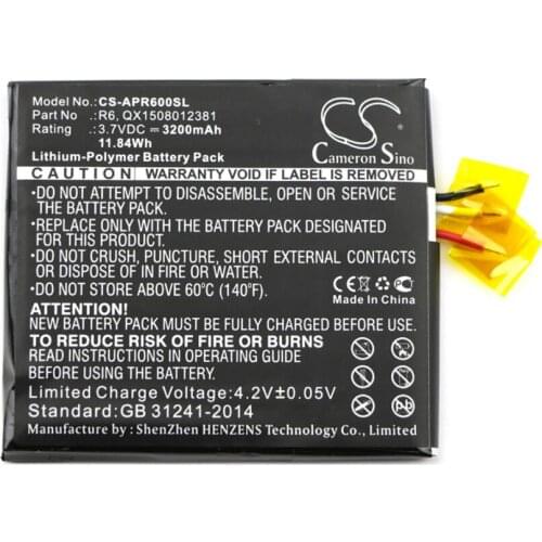 Cameron Sino 3200mAh battery for ASPERA R6 for MYPHONE HAMMER AXE HAMMER AXE LTE for OINOM A110 A110H QX1508012381 BW-02H
