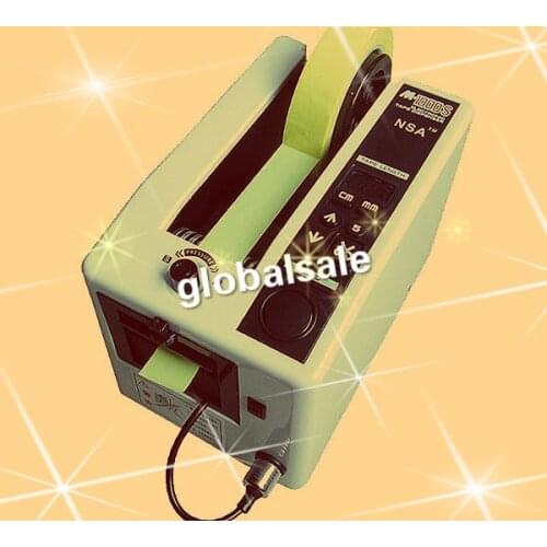 FREE SHIPPING M-1000S Automatic packing tape dispenser Tape adhesive cutting cutter machine 220V , width 4-50mm, length 5-999mm