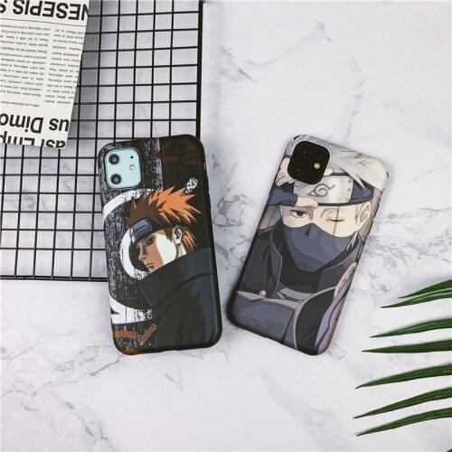 Naruto Phone Case for IPhone 7 / 8 / 8 Plus / X / XS / XR / XS Max / 11 / 11 Pro /Silica Gel Anti-fall Silicone Case