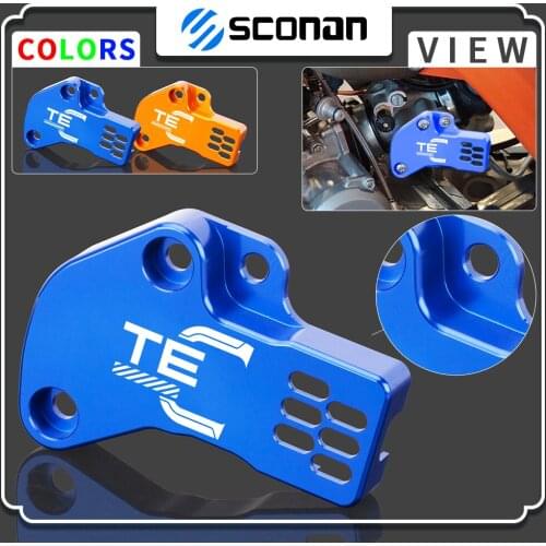 NICE CNC TPS Sensor Guard Cover Protector For Husqvanra TE 250i 300i 2018 - 2021 TE 150i 2020 2021 TE250i TE300i TE150i
