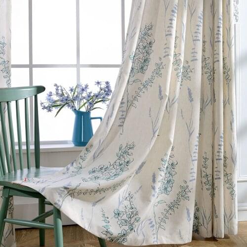 Beautiful Printed Floral Curtains for Living Room Bedroom Home Decorative Drapes Window Treatments Soft Hand Feeling