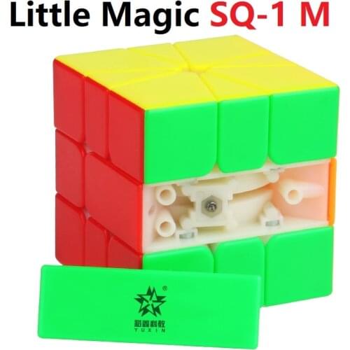 Yuxin Little Magic SQ-1 M Magnetic Shape SQ1 Cubo Magico Puzzle Square-1 Magic Cubes Education Toys for Children Square 1 toy
