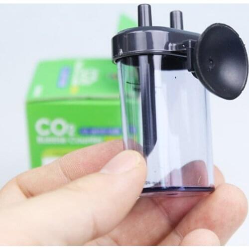 Mini Small Carbon Dioxide CO2 Bubble Meter with Suction Cup for Water Plant Fish Tank Aquarium Accessories