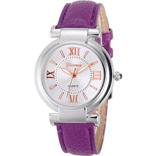 Wholesale Fashion Lady Leather Watch Hot Sale Women Dress Quartz Wristwatches New Women Students Watches 5667