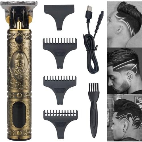 Professional Hair Clipper Electric Hair Trimmer Men Cordless Rechargeable Shaver Barber Hair Cutting Machine Hair Styling Tools