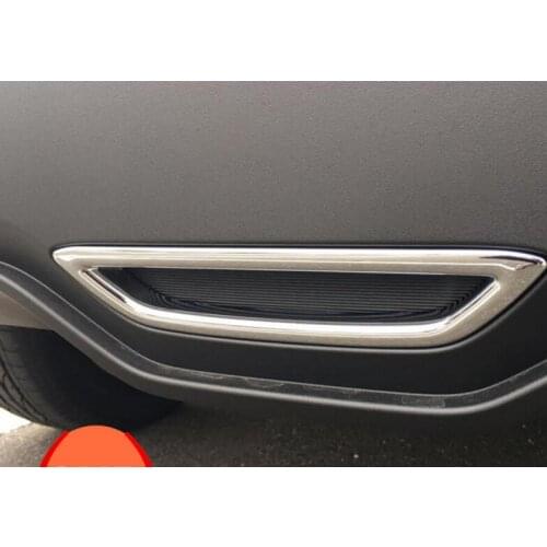 1 Pc ABS Chrome Car Rear Brake Light Frame Cover Trim For TOYOTA C-HR 2017 Car Styling Auto Accessories car accessories