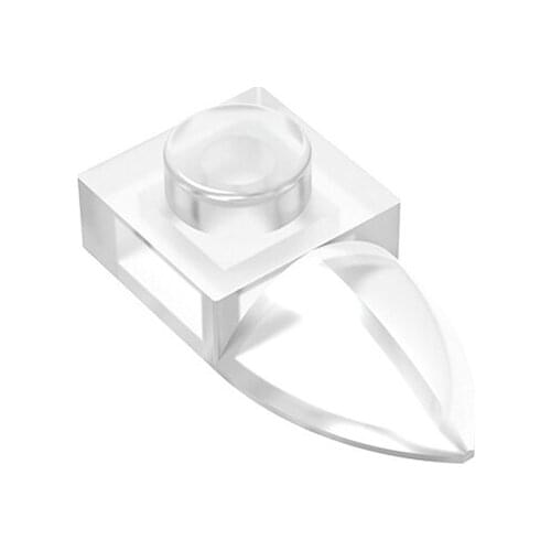 10PCS Replaceable 49668 1x1 Cusp Parts Building Blocks High-Tech Assemble Replace Bricks Toy For Children Gifts