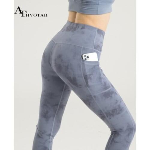 ATHVOTAR High Waist Fitness Camouflage Yoga Leggings Workout Outdoors Leggings Yoga Running Gym Sport Women Legging