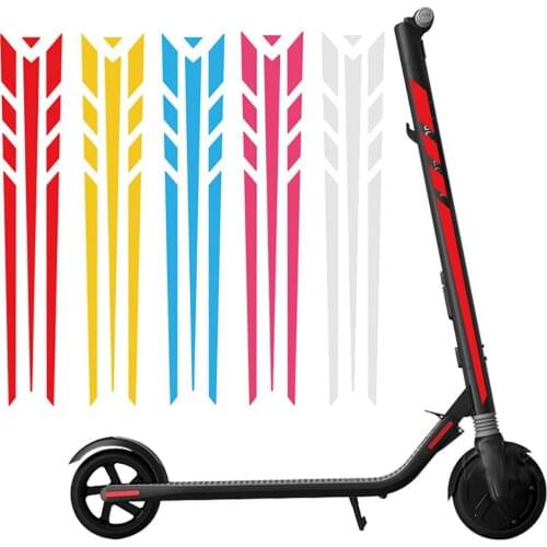 Electric Scooter Skateboard Reflective Stickers Safety Warning Decals Decoration New Chic