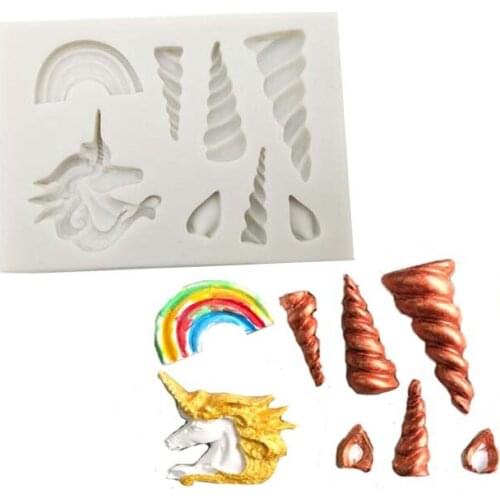 Unicorn Liquid Silica Gel Mold, DIY Soft Clay Dripping Molding Tool H125