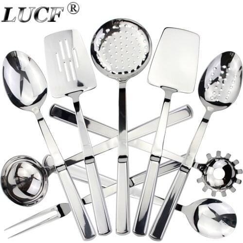 LUCF Stainless Steel Kitchen Utensils Sets