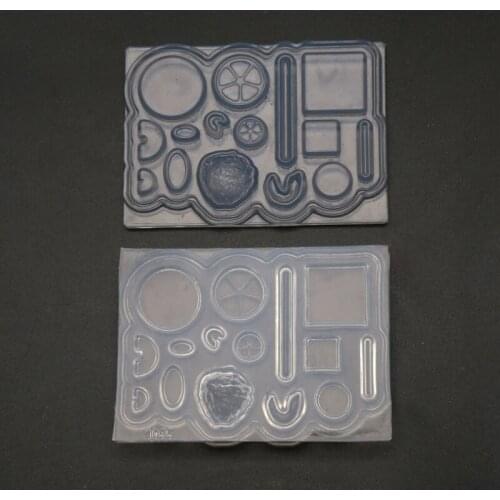 DIY Mini Hamburger Food Play Resin Mold 1:12 Small Simulation Food Silicone Mold