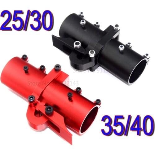 Tube Union 25mm / 30mm /35mm/ 40mm Pipe DIY CNC Aluminum Alloy Folding Arm for for DIY FPV System multirotor Drone Hexacopter