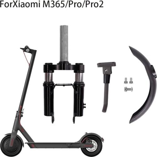 For XiaoMi M365 Pro Pro2 Front Fork Shock Absorber Assembly Front Suspension Fork Scooter Front Tube Shock