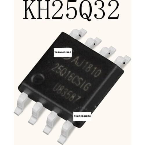 10pcs X KH25Q32 32M-bit SPI-flash 25Q32 SOP8 new Free Shipping