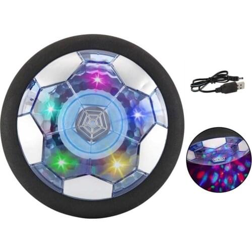 18cm Electric Colorful LED Hover Football Kids Indoor Floating Soccer Interactive Toy Outdoor Sports Fun Soccer Kids Toys