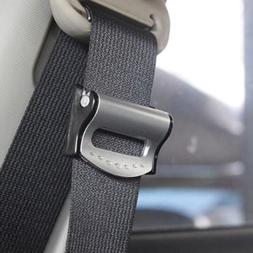 2Pcs Universal Car Safety Belt Clip For Mini Cooper R50 R52 R53 R55 R56/Porsche Cayenne Macan FOR Cadillac ATS SRX CTS