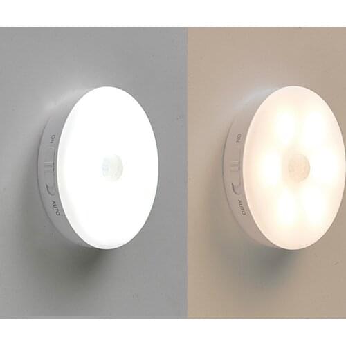 2021 Bedroom Decor Night Lights Motion Sensor Night Lamp Childrens Gift USB Charging Bedroom Decoration Led Night Light