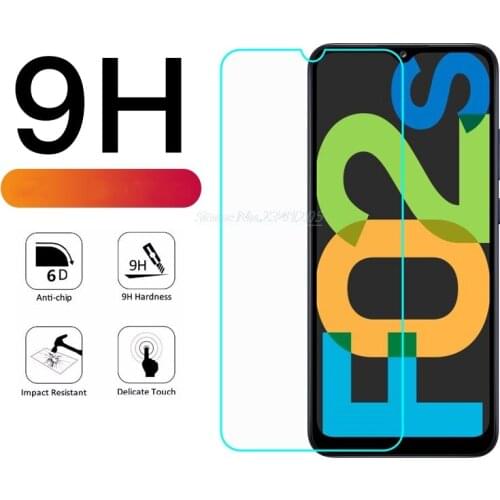 3-1PCS Protective Glass Film For Samsung Galaxy F02s Tempered Glass for Samsung A82 F12 NFC M42 5G A32 Xcover 5 Screen Protector