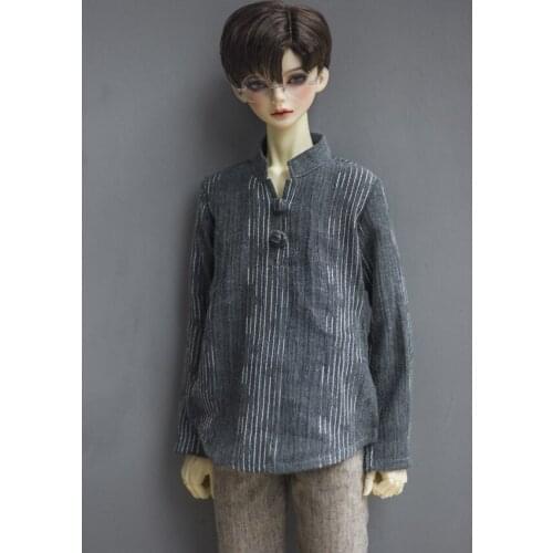 1/4 1/3 BJD Accessories Doll Clothes Striped Shirt Corduroy Top for BJD/SD MSD SD13 SD17 SSDF Uncle.Doll not included C0881