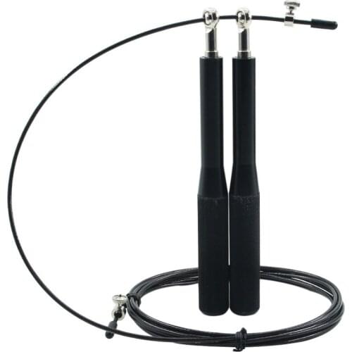 Aluminium Alloy Speed Skipping Jump Rope Adjustable Steel Wire Ball Bearing Jump Rope for MMA Boxing Fitness Workout Training