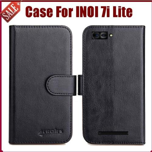 Hot Sale! INOI 7i Lite Case New Arrival 6 Colors High Quality Flip Leather Protective Phone Cover For INOI 7i Lite Case