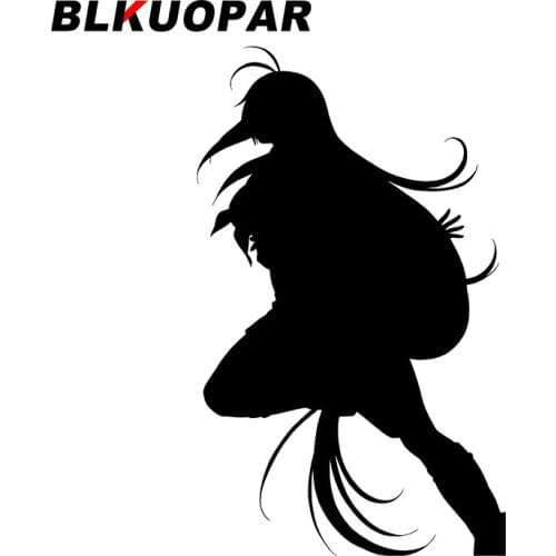 BLKUOPAR for Witch Image Graphic Car Stickers Sunscreen Decals Windshield Occlusion Scratch Motorcycle Helmet Decor Car Styling